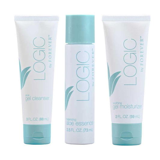 LOGIC BY FOREVER SKIN CARE SYSTEM
Item#673.                                            1x 88ml, 59ml, 73ml
